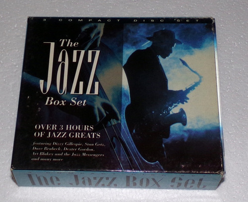 The Jazz Box Set Grapelli Monk Gillespie Brubeck 3 Cds Kkt