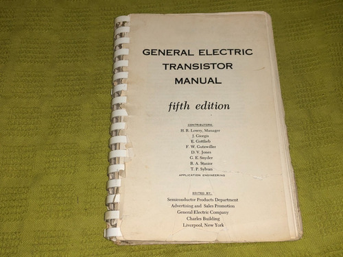 General Electric Transistor Manual Fifth Edition - Lowry