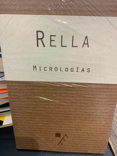Micrologias. Franco Rella · La Marca Editora
