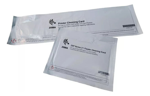 Kit De Limpieza 4 Sets (8 Tarjetas) Zebra Para Zxp3