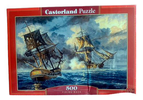 Rompecabezas Barco Firing Back 500 Pz Castorland