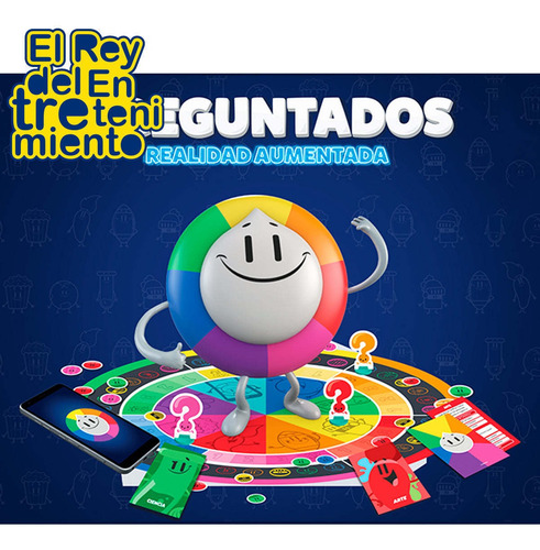 Imagen 4 de 4 de Juego De Mesa Preguntados Realidad Aumentada Uruguay El Rey