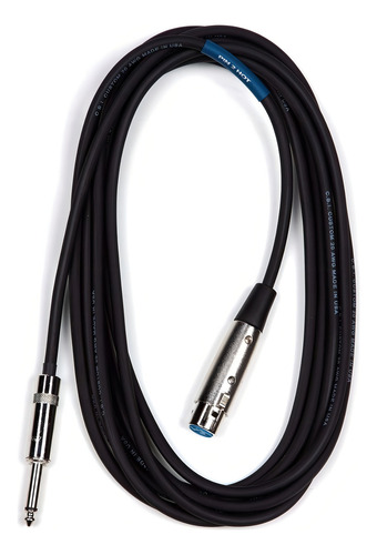 Cable Profesional Ddrum Xlr Plug 4,5 Metros Microfono Canon