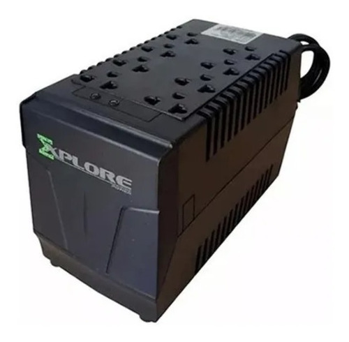 Regulador Votaje Explorer 600va Xr600 8 Tomas Protector Led.