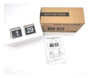 Reloj Tourking Flip Clock, Clásico, Retro, Vintage, Abatible