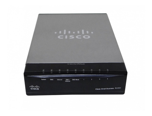Rv042 -cisco Router 4-100 2-wan-100 Vpn | Compratecno
