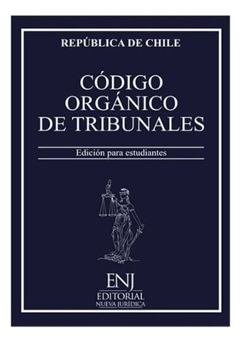 Codigo Organico De Tribunales Estudiantes 2024, Libro