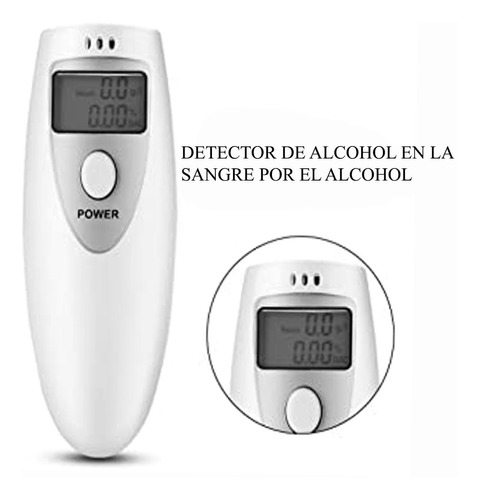 Detector De Alcohol En La Sangre Hasta 19 G/l Y %bac Por Ali