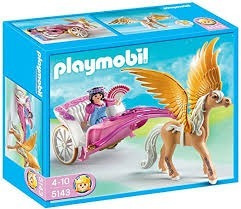 Playmobil 5143 Pegasus Con Carruaje Princesas