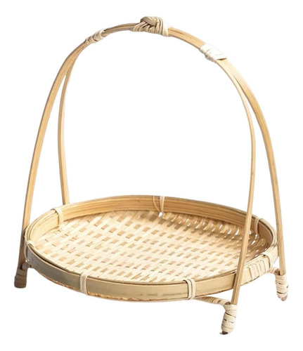 Cesta De Frutas Tejida A Mano, Bandejas Para Servir, Cuencos