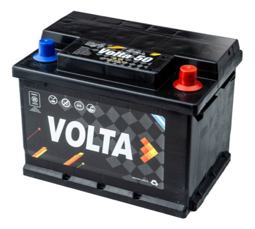  Batería 12x65 Volta 50  Garantía 1 Año Nafta / Gnc