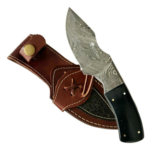 Cuchillo Damasco Supervivencia 8.5 +512 Capas