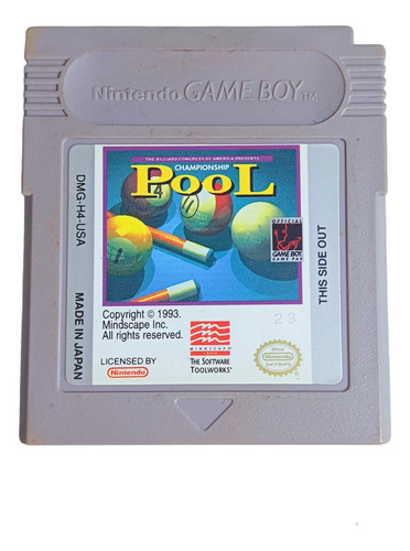 Pool Championship Game Boy