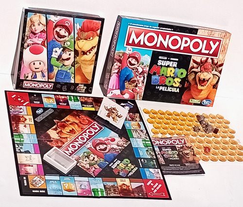 Monopoly Super Mario Bros La Película De Hasbro Gaming