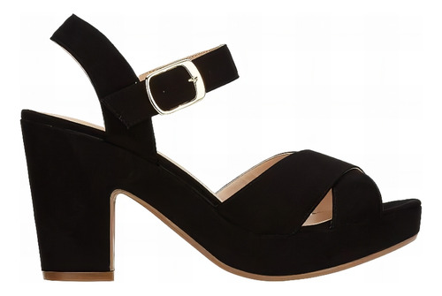 Sandalia Formal 32834qpv Transpirable Tacon Grueso Andrea