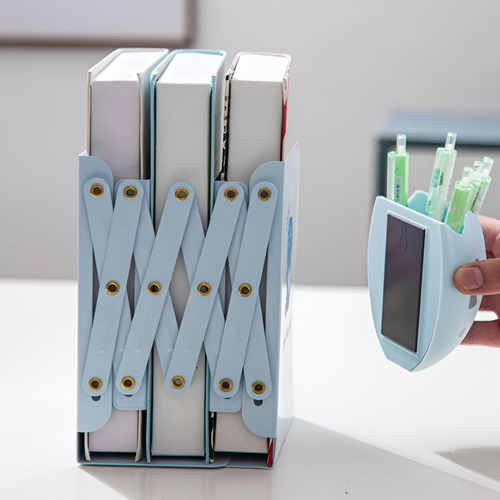 Soporte Organizador De Libro Para Escritorio Extensible M