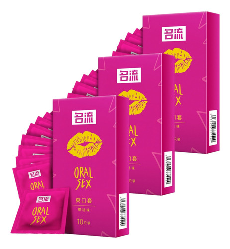 3×preservativo Látex Natural Por Defecto Para Mujer 10