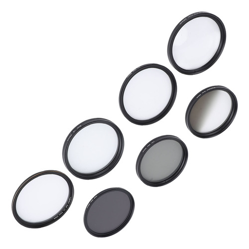 Kit De Lentes De Câmera Com Filtro Star De 6 Pontos Uv Cpl N