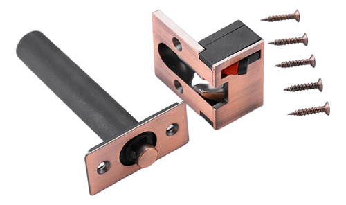 Cerradura De Cadena Para Puerta, Pestillo De Bronce Rojo