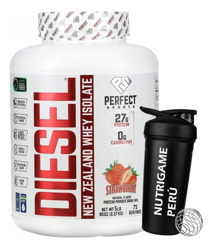 Proteina Diesel Premium Whey Isolate 5lb - Tienda Fisica