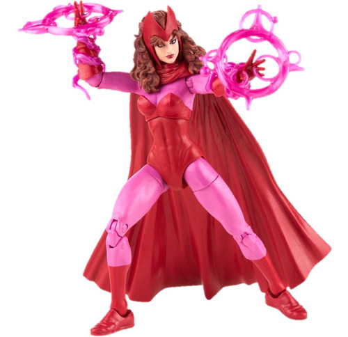 Marvel Legends Retro Scarlet Witch Avengers Bruja Escarlata