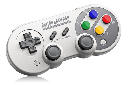 Controle Joystick Sem Fio 8bitdo Sf30 Pro Cinza Cinza