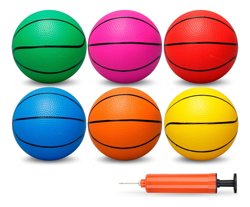 Mini Baloncesto De Pvc De 5 Pulgadas Para Baloncesto En Inte