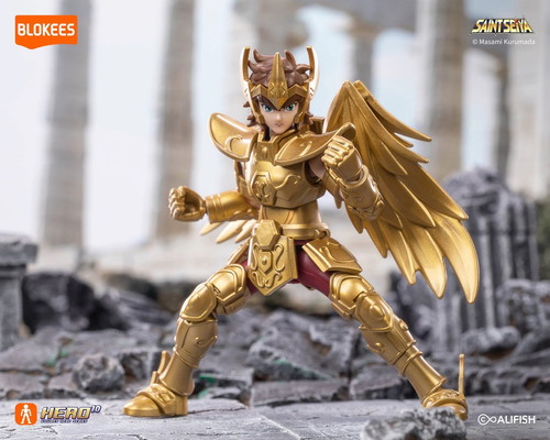 Aiolos Sagitario Blokees Saint Seiya Galaxy Ver Bandai Myth (Usado)