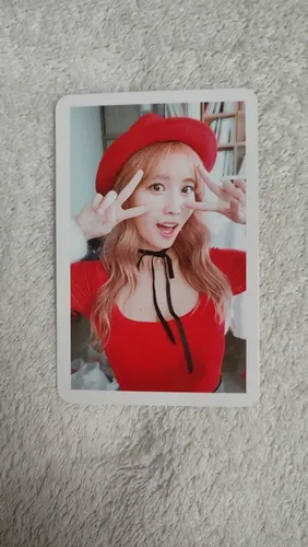 Twice - Sana , Momo Photocard Twice Lane Christmas Edition