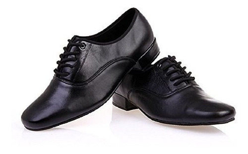 Beibestcoat Zapatos De Baile Clásicos De Cuero Con Cordones 