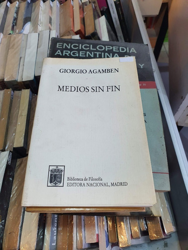 Medios Sin Fin - Giorgio Agamben - Editora Nacional