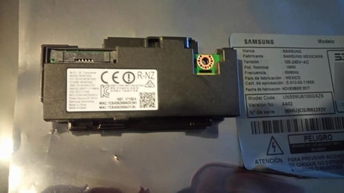 Modulo Wifi Y Bluetooth Para Televisor Samsung Un55mu6300g (Usado)