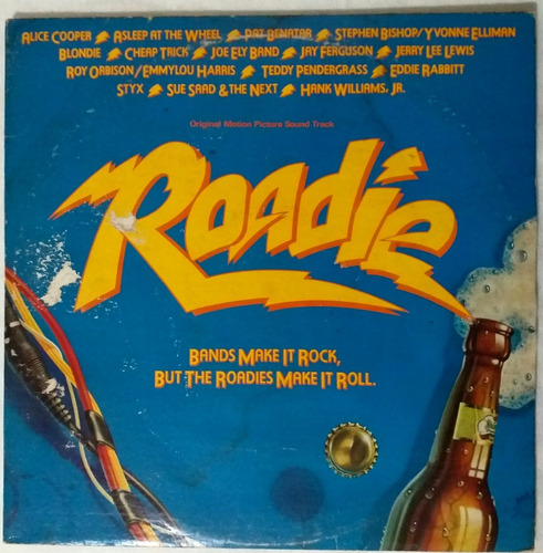Roadie - Bso - 2 Lp Usa 1980 - Blondie, Alice Cooper, Styx