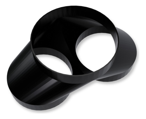 Adaptador Duto Duplo Redutor Expansor 2 100mm Para 1 150mm