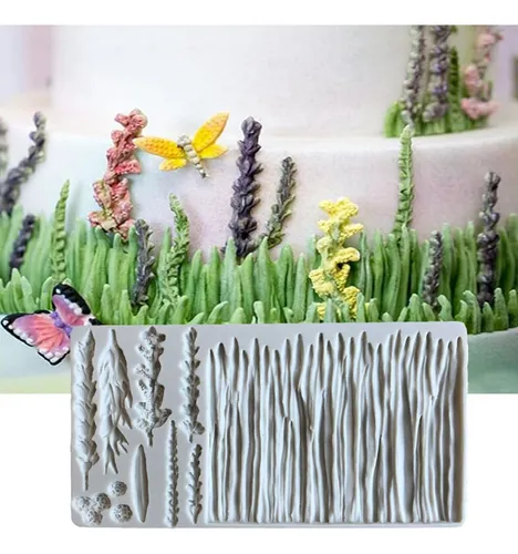 Molde De Silicona Para Hojas, Moldes De Fondo De Flores De R