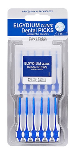 Elgydium Clinic Dental Pick Palillos Interdentales 36u