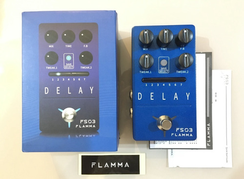 Pedal Flamma Fs03 (6 Modos De Delay + Loop)