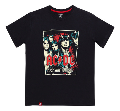 Remera Ac Dc Highway To Hell Hombre El Danzante