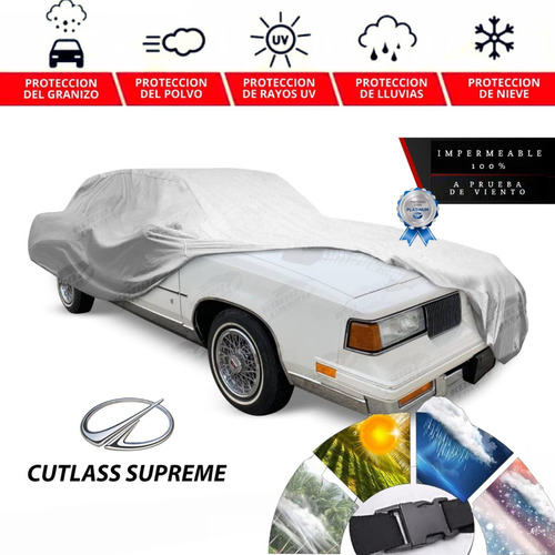 Lona Cubreauto Eua Con Broche Oldsmobile Cutlass 1985-1989