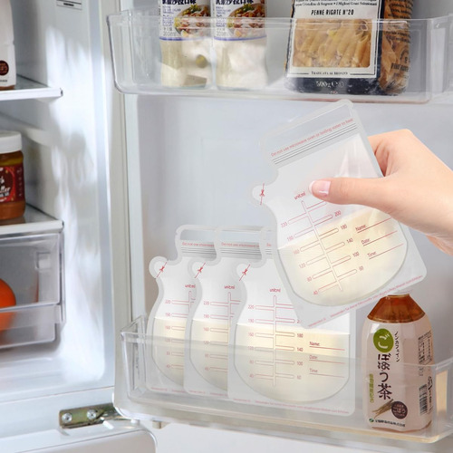 100 Piezas Bolsas Almacenamiento De Leche