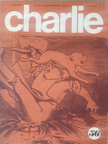 Charlie Nº 56 Revista Comic Francia, Krazy Kat, 1973 K5