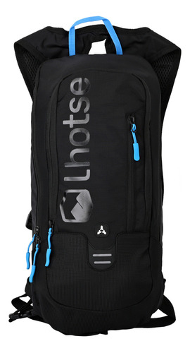 Mochila Outdoor Hydroroad Negra  Bolsa De Agua Lhotse Color Negro