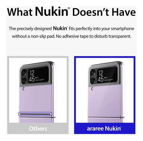 Araree Nukin Samsung Galaxy Z Flip 4 5g Case, ?versión Mejor