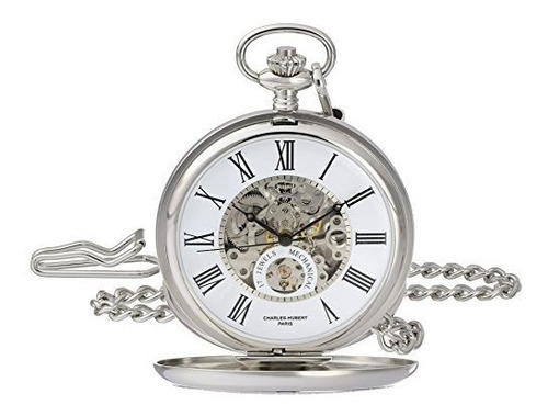 Reloj De Bolsillo Mecánico Charles-hubert 3973-w