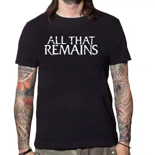 Camiseta Masculina All That Remains - 100% Algodão