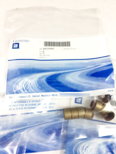 Gomas Valvula Sabo Gm Spark Matiz Juego 8 Unidades Original