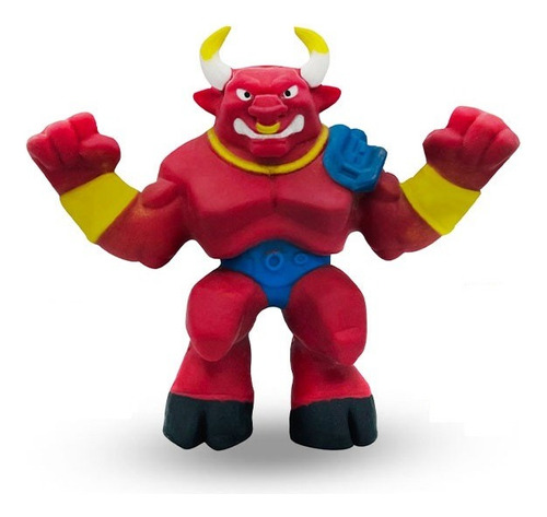 Boneco Elastikorps Fighter Touro Redbull 16cm - Toyng