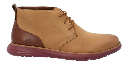 Bota Hush Puppies Luken Tan Hombre