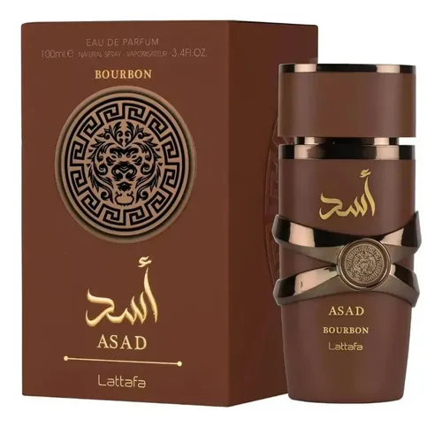 Perfume Lattafa Asad Bourbon Alta Fixacao 100ml