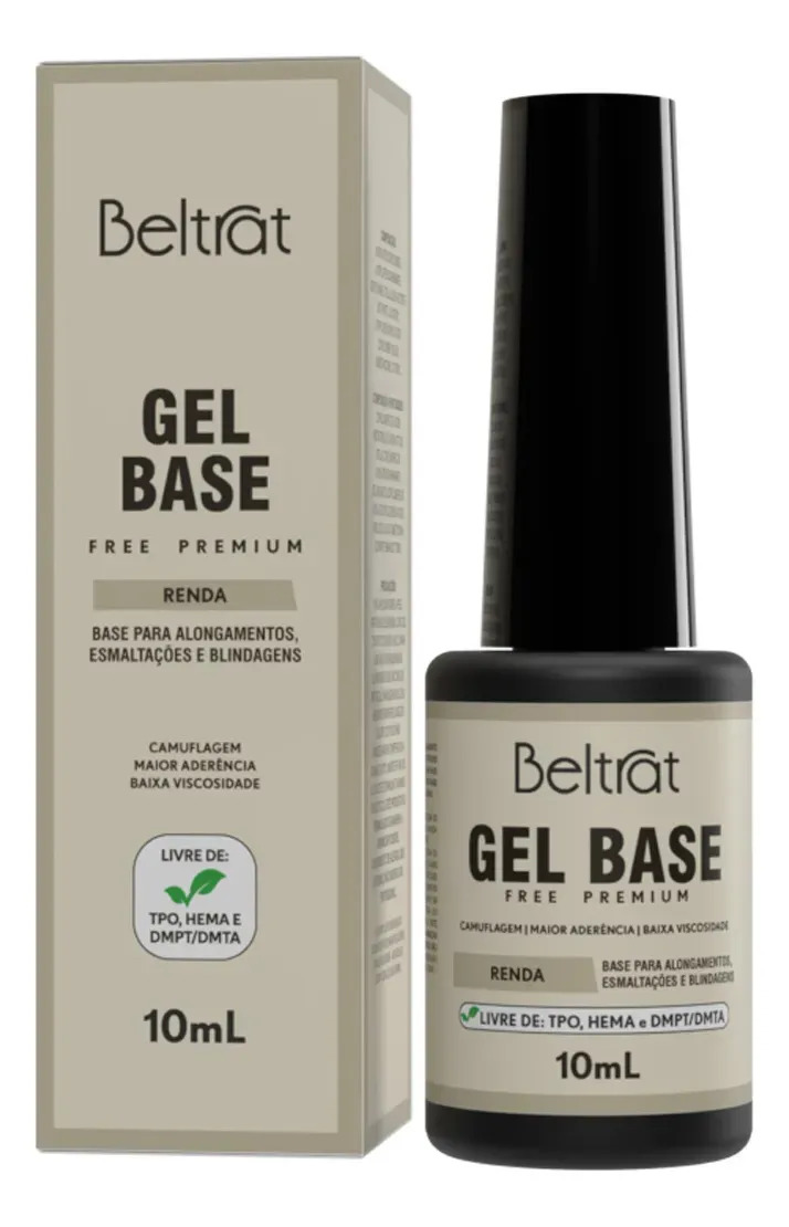 Gel Capa Base Cor Renda - Beltrat Clear